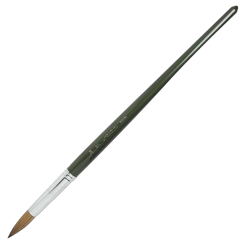 名村大成堂 SK(コリンスキーセーブル)24丸 (81219241) 水彩画・油彩画筆