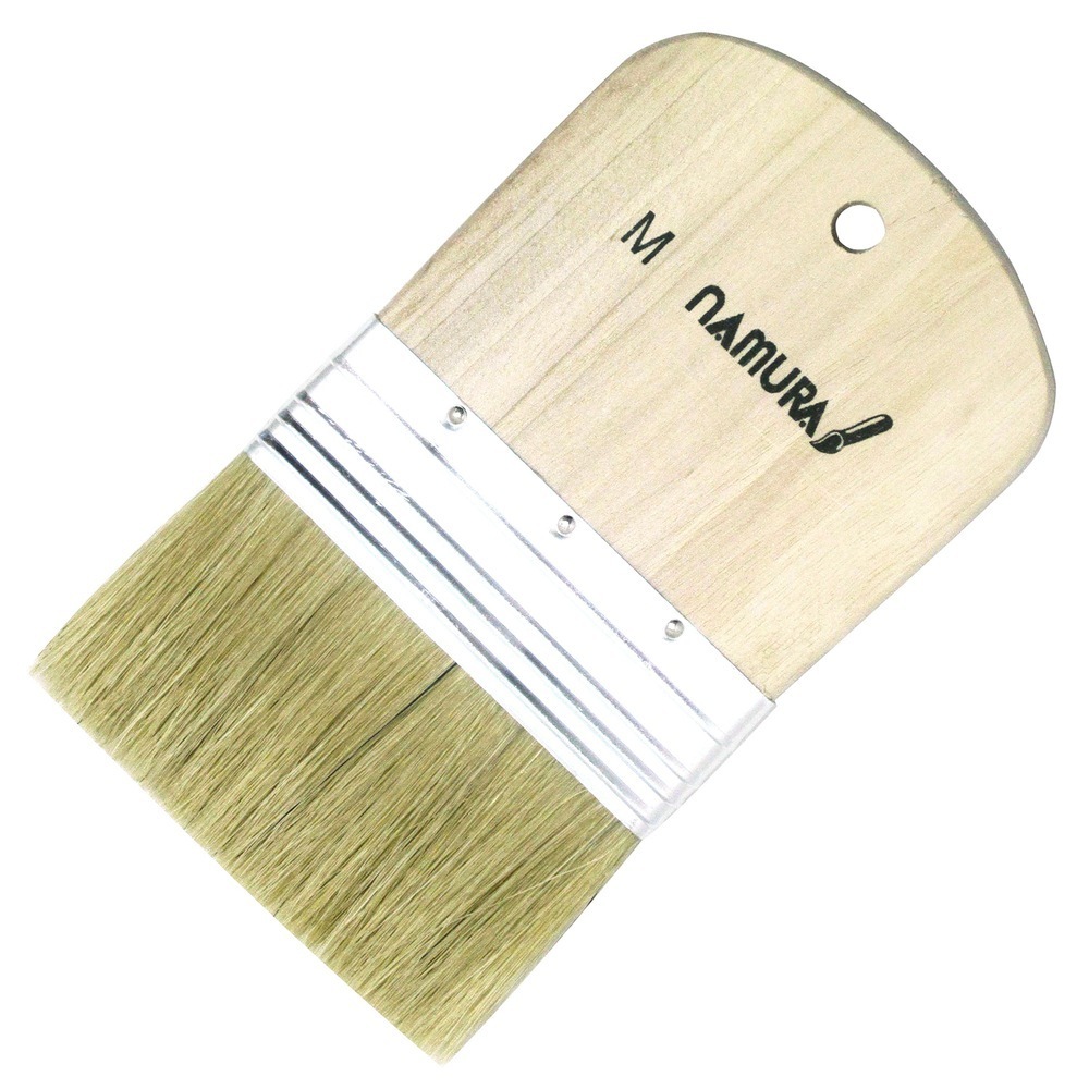 名村大成堂 地塗リ刷毛(85mm)M (81237053) 油彩画刷毛