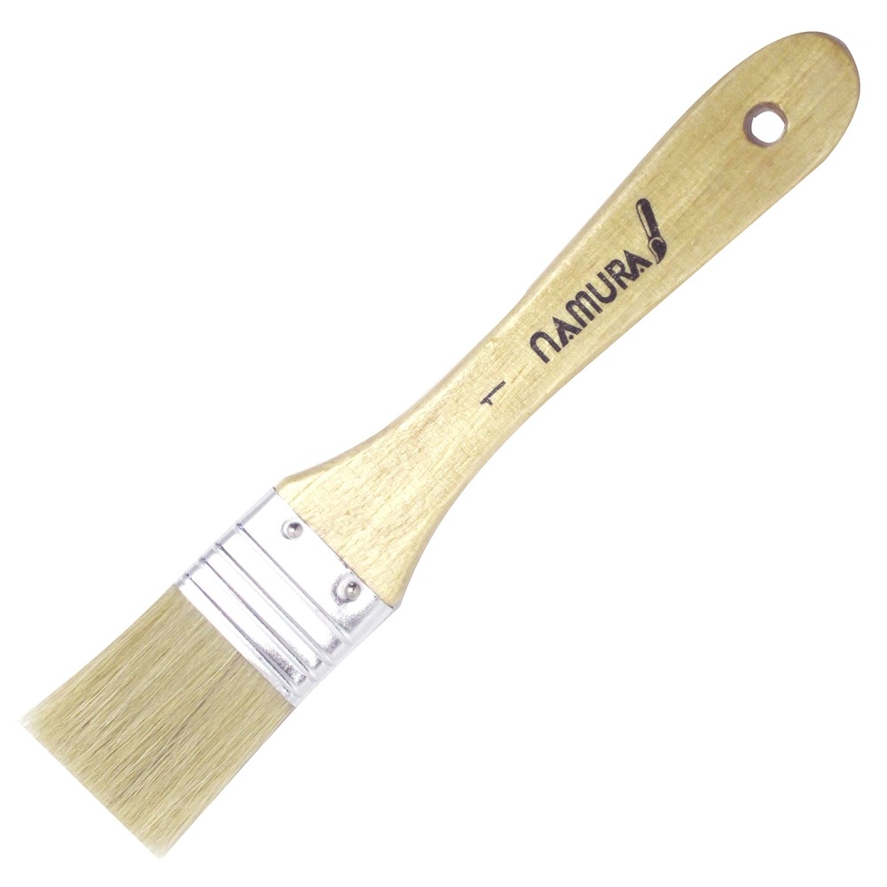 名村大成堂 オイルカラーブラシ(33mm)No.1 (81238013) 油彩画刷毛