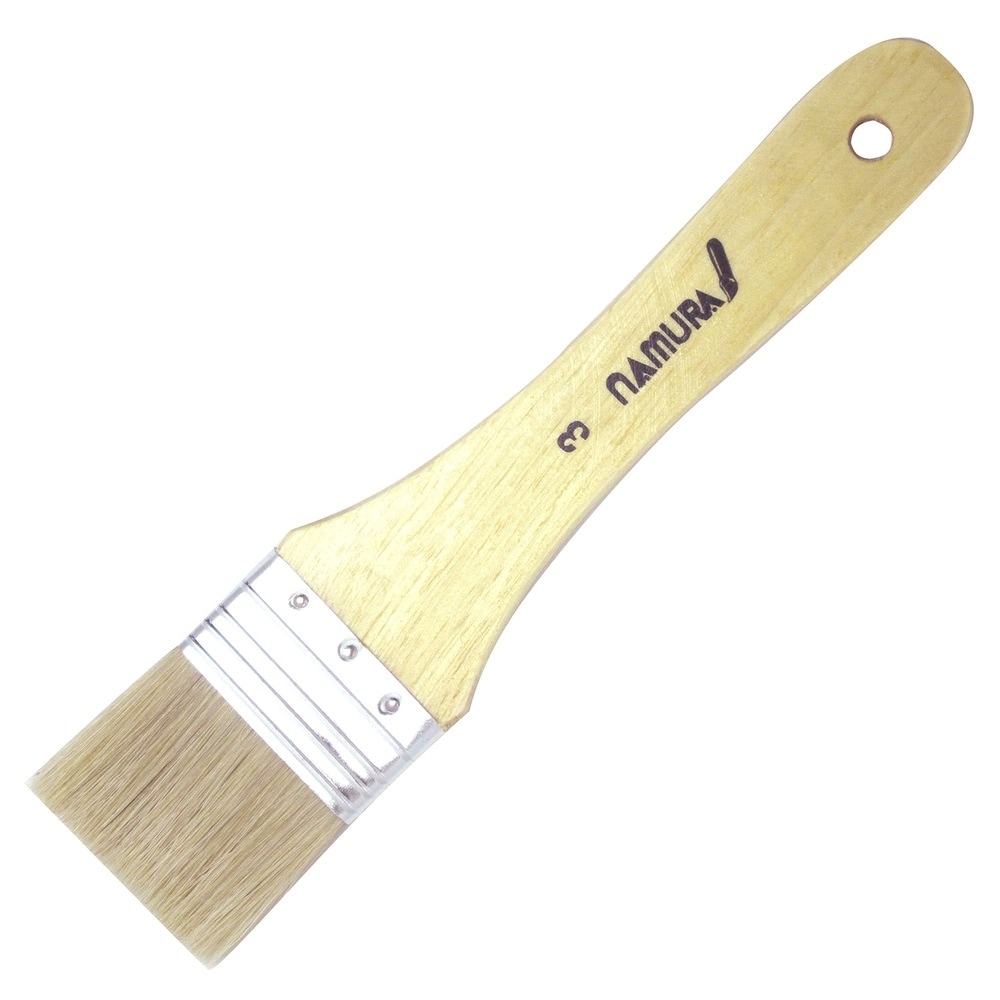 名村大成堂 オイルカラーブラシ(48mm)No.3 (81238033) 油彩画刷毛