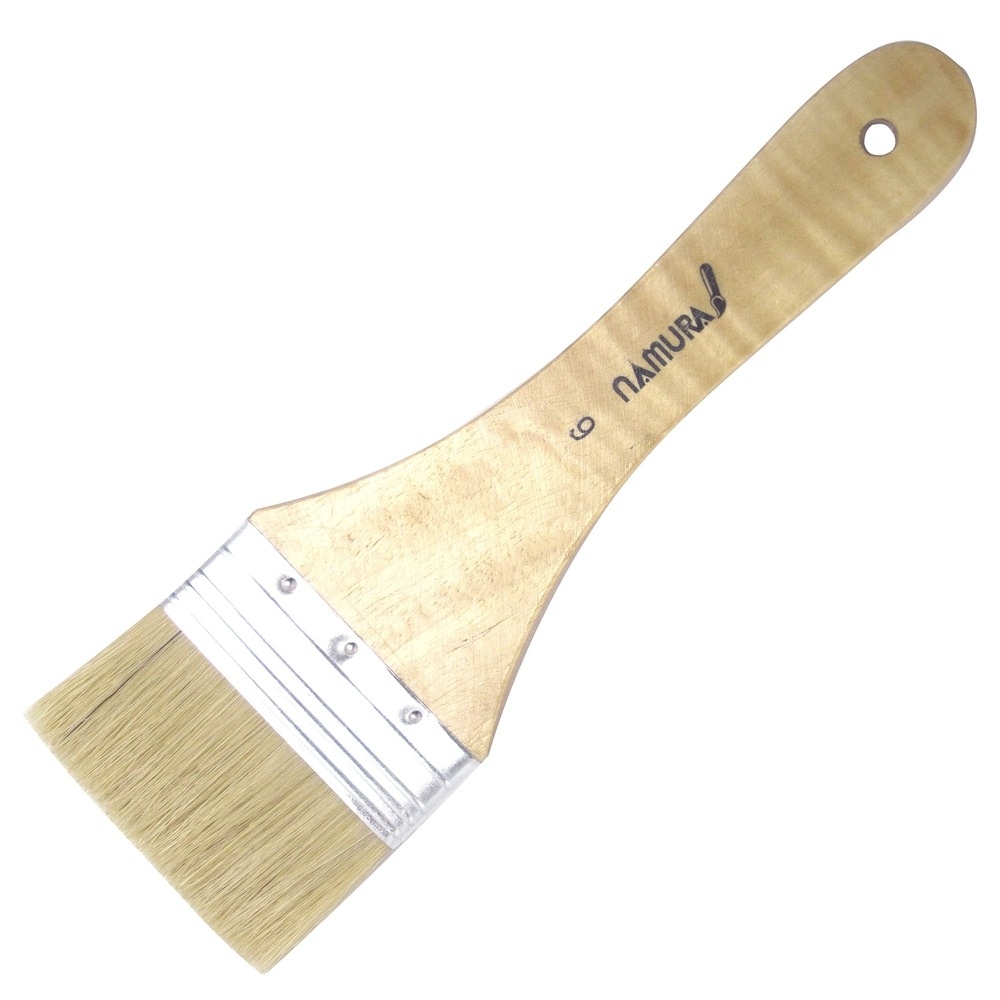 名村大成堂 オイルカラーブラシ(77mm)No.6 (81238063) 油彩画刷毛