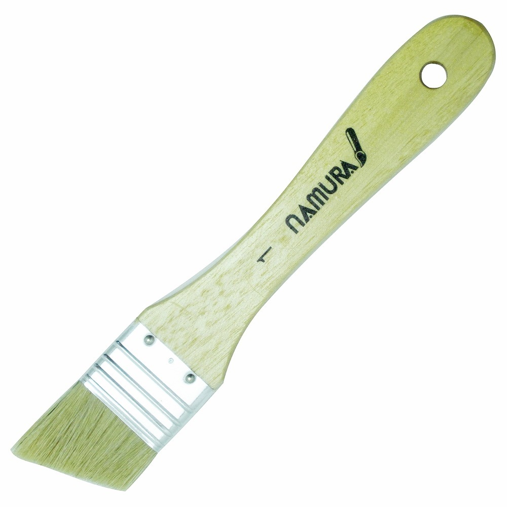 名村大成堂 豚スラントブラシ(27mm)No.1 (81238114) 油彩画刷毛