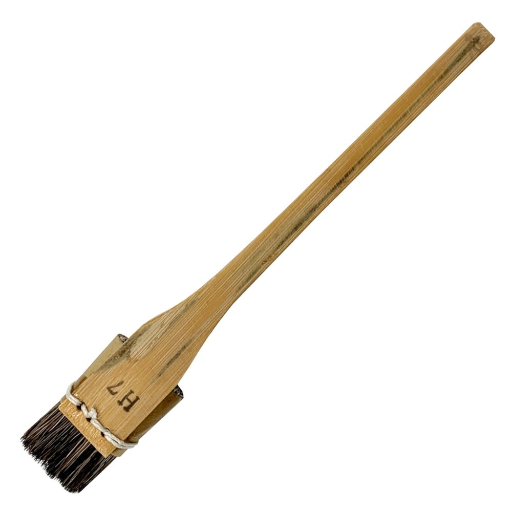 名村大成堂 Hボカシ刷毛(鹿)No.7 (81321073) ボタン刷毛