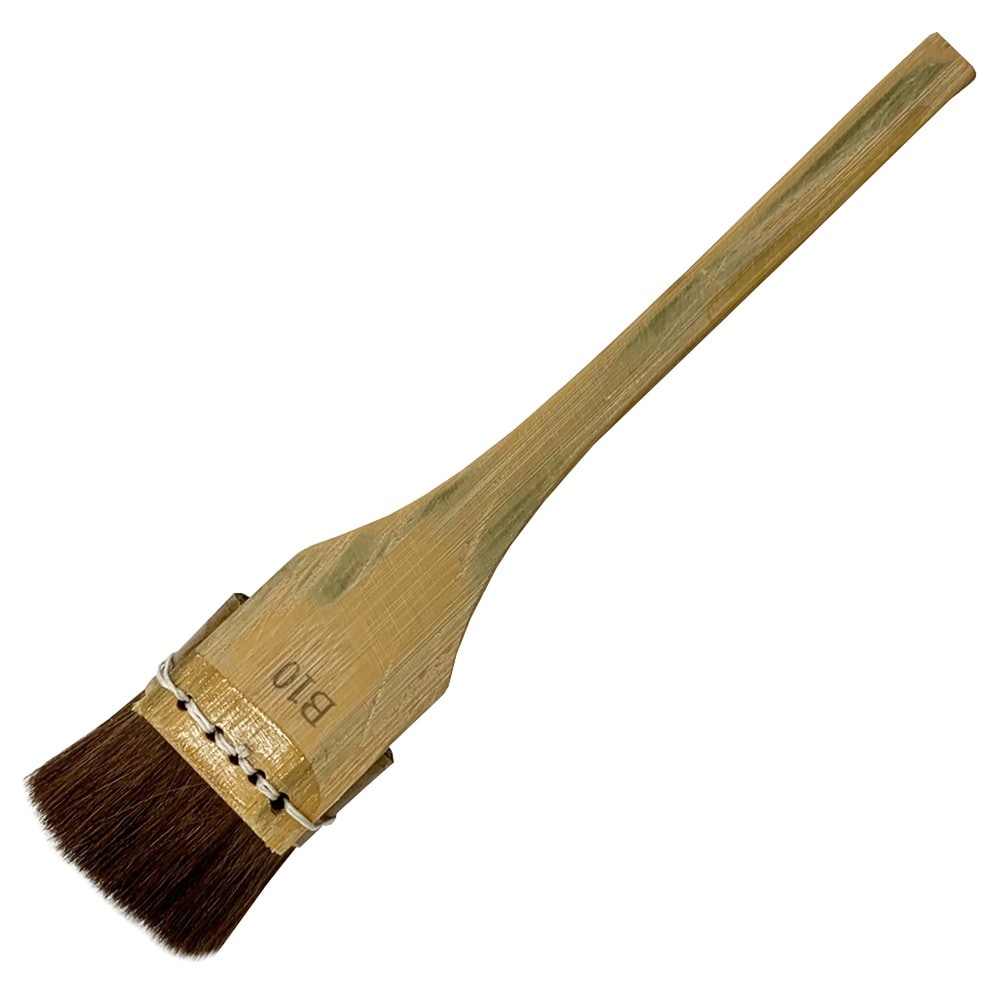 名村大成堂 Bボカシ刷毛(馬)No.10 (81322103) ボタン刷毛