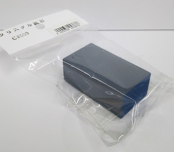 クリスタル砥石M-24 #600 (研磨道具)  漆工芸用品