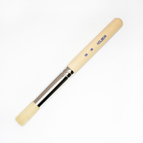 [6本セット] ホルベイン ステンシルブラシ SB-8 101125