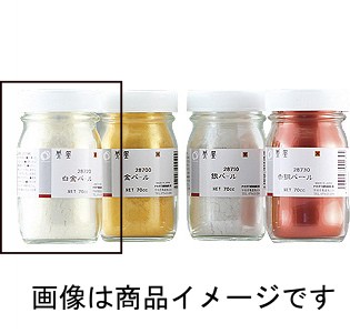 ナカガワ胡粉絵具 白金パ－ル　20ccビン入  品番28620