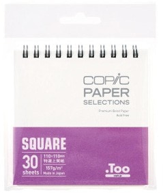 コピックスケッチブック スクエア （30枚綴じ） Copic .Too
