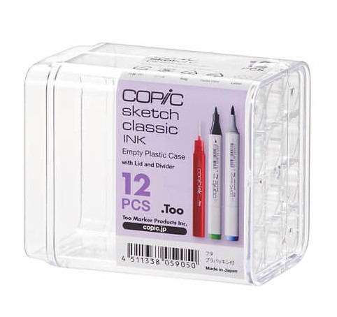 コピック（スケッチ・クラシック・コピックインク）共通プラケース12
