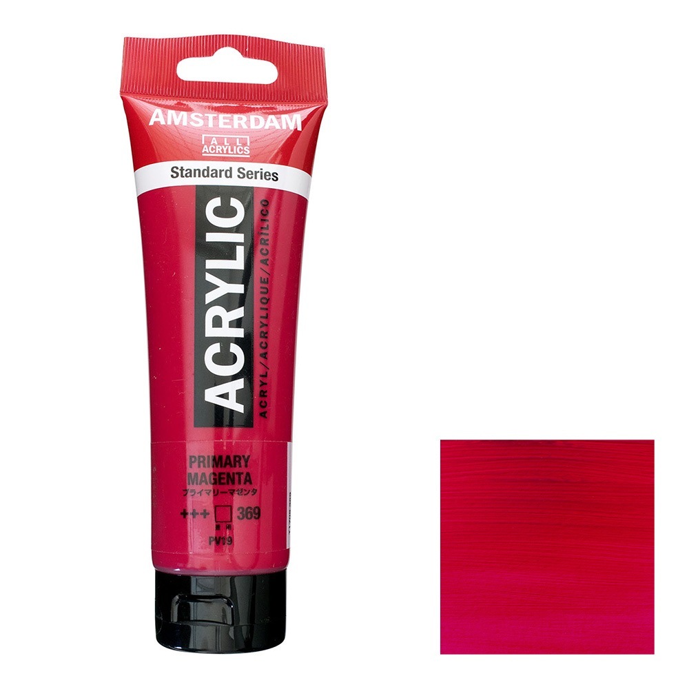 アムステルダム アクリリックカラー 120mL プライマリーマゼンタ T1709-369 スタンダードカラー