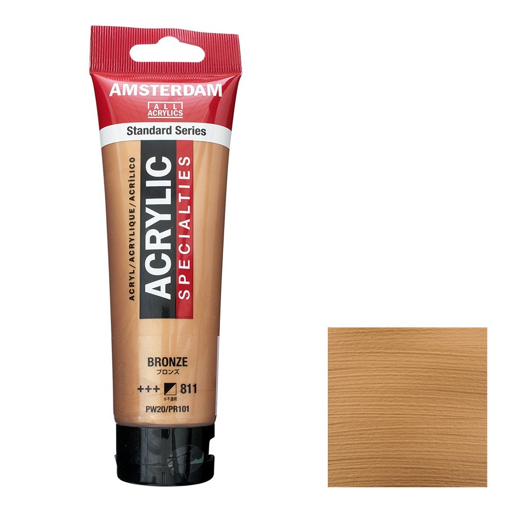 アムステルダム アクリリックカラー 120mL ブロンズ T1709-811 特別色