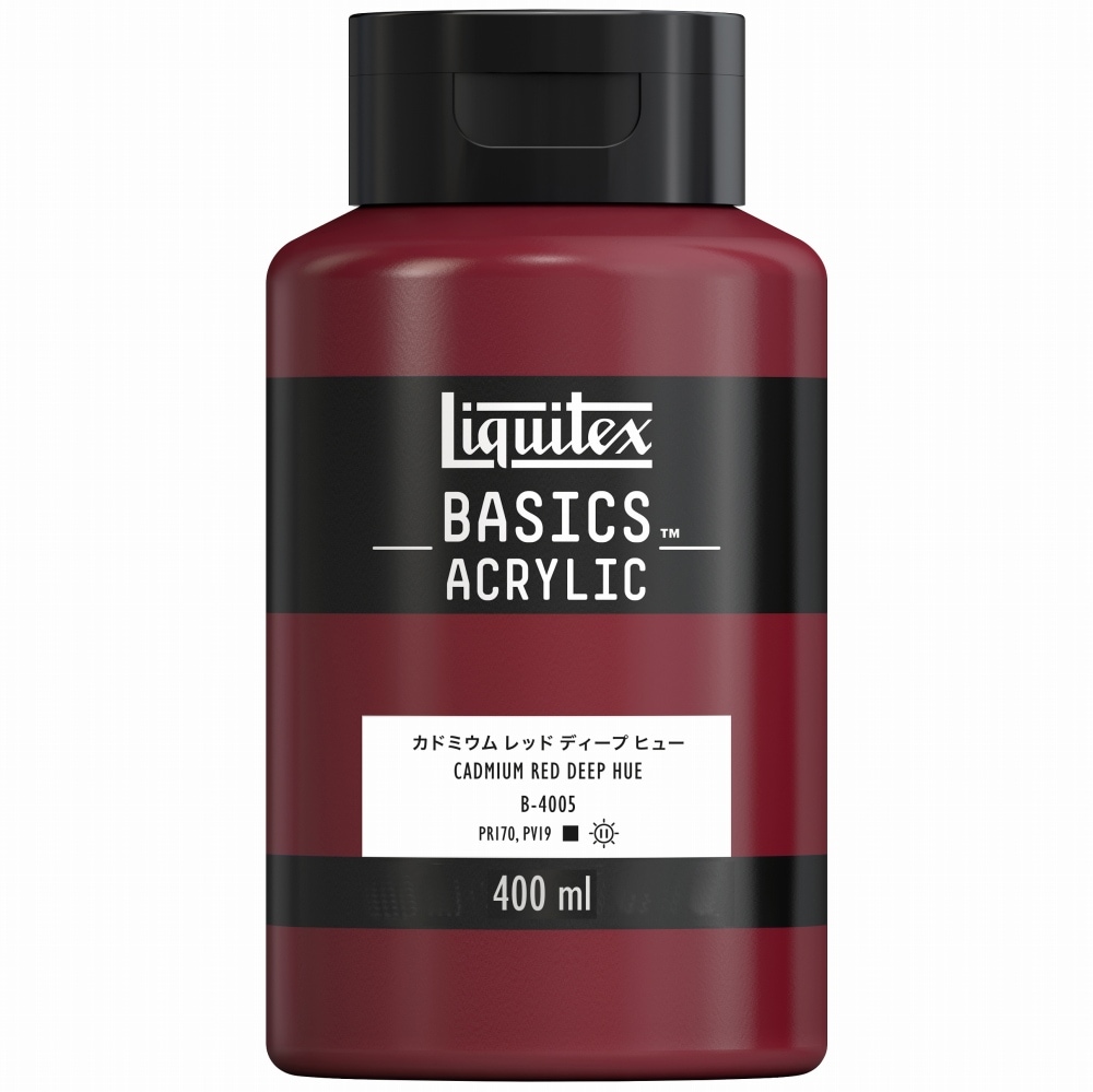 リキテックス ベーシックス 400mL B-005 カドミウムレッドディープヒュー