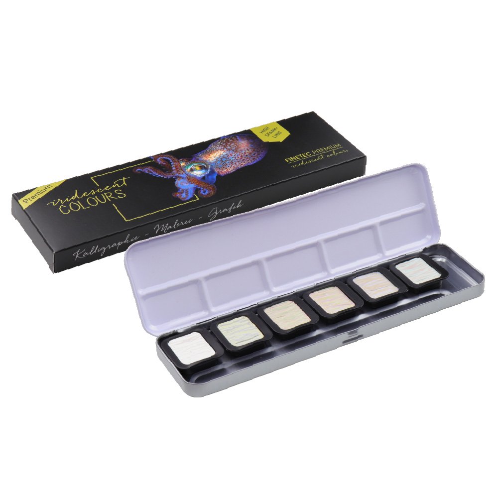 FINETEC プレミアム F8001 ハイ スパークリング 6色セット（イリデッセント） 610611