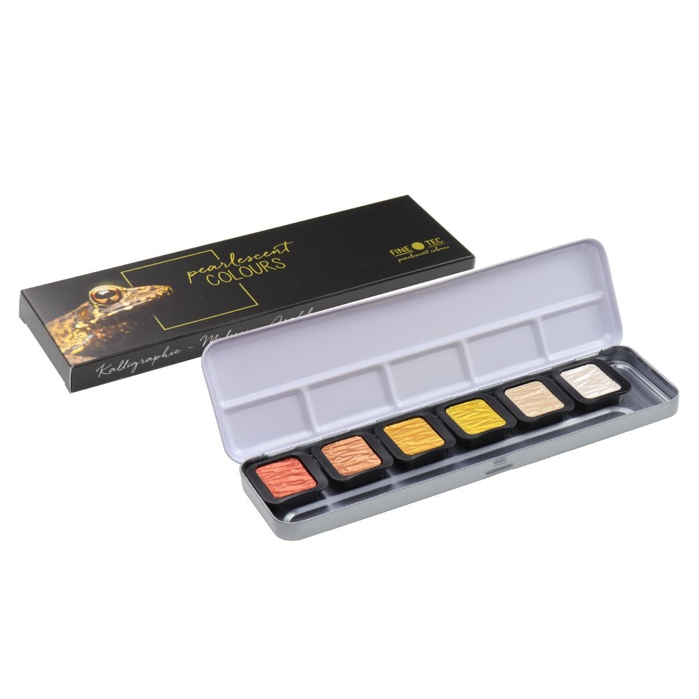 FINETEC パールセントカラー F0600 パールカラー 6色セット 610601