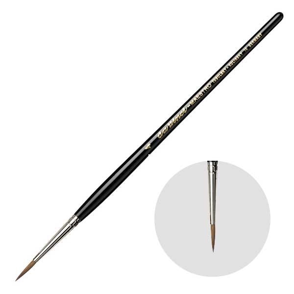 ダヴィンチ画筆 10-4号 ラウンド(丸) 水彩筆 コリンスキー毛 MAESTRO (202010)