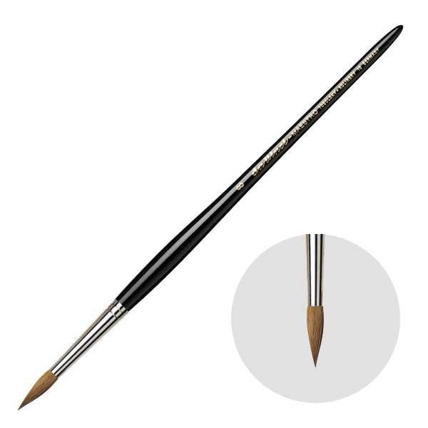 ダヴィンチ画筆 10-8号 ラウンド(丸) 水彩筆 コリンスキー毛 MAESTRO (202014)