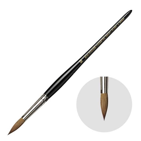 ダヴィンチ画筆 10-12号 ラウンド(丸) 水彩筆 コリンスキー毛 MAESTRO (202016)