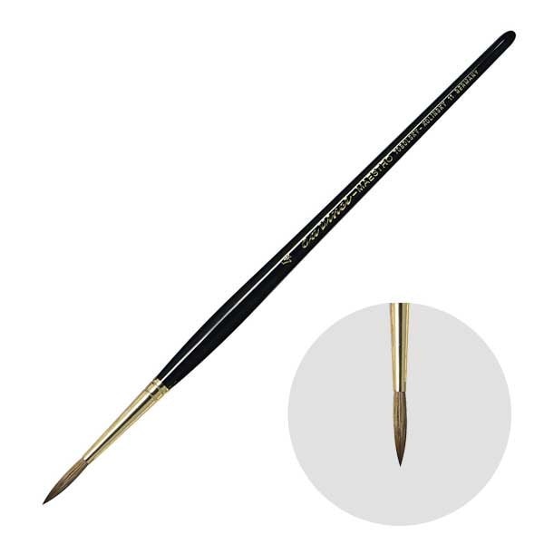 ダヴィンチ画筆 11-4号 ラウンド(丸) 水彩筆 コリンスキー毛 MAESTRO (202028)