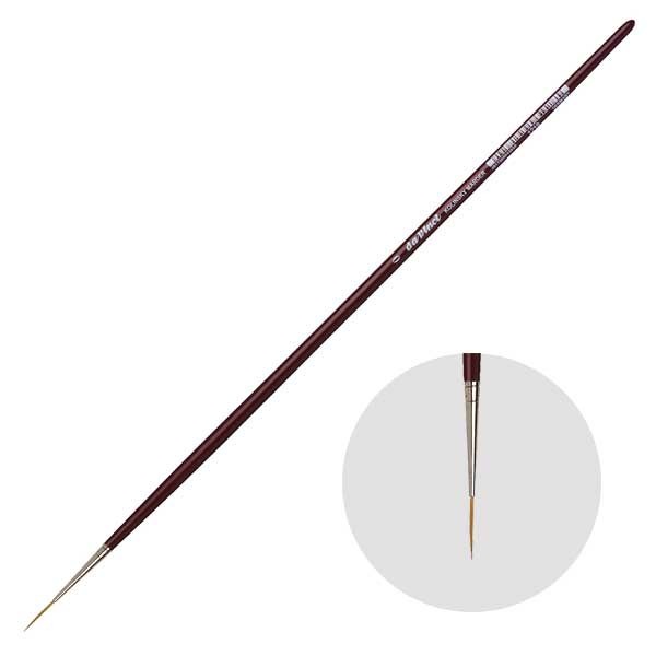 ダヴィンチ画筆 1210-0号 ライナー(丸) 油彩筆 レッドセーブル毛 RED SABLE (103202)