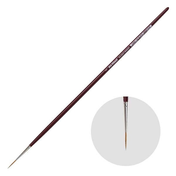 ダヴィンチ画筆 1210-1号 ライナー(丸) 油彩筆 レッドセーブル毛 RED SABLE (103203)