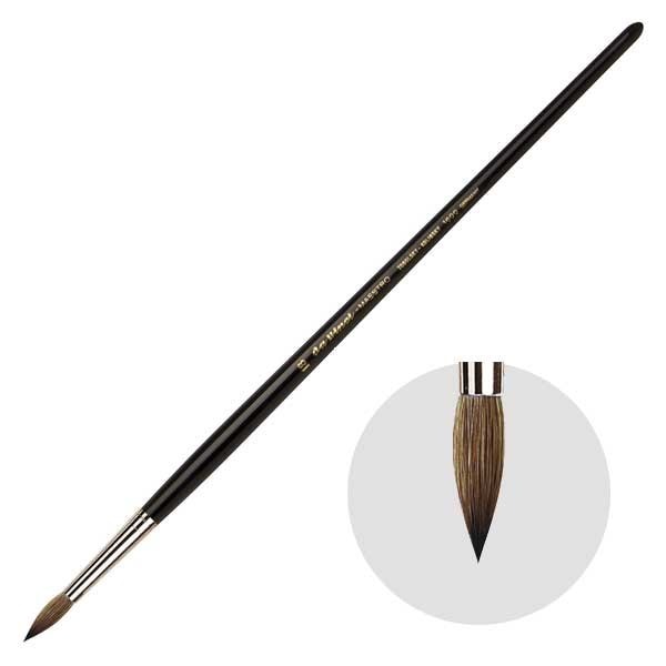 ダヴィンチ画筆 1600-18号 ラウンド(丸) 油彩筆 コリンスキー毛 MAESTRO (103111)