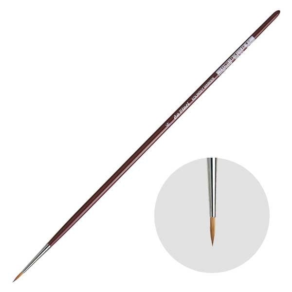 ダヴィンチ画筆 1610-6号 ラウンド(丸) 油彩筆 レッドセーブル毛 RED SABLE (103166)