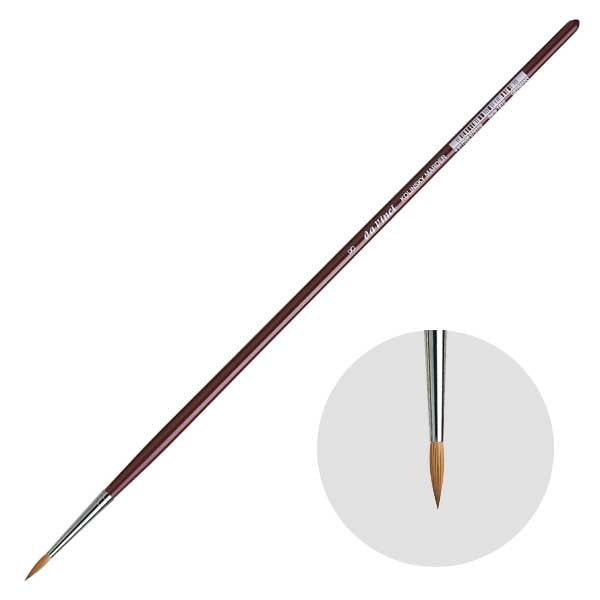 ダヴィンチ画筆 1610-8号 ラウンド(丸) 油彩筆 レッドセーブル毛 RED SABLE (103167)