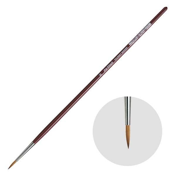 ダヴィンチ画筆 1610-10号 ラウンド(丸) 油彩筆 レッドセーブル毛 RED SABLE (103168)