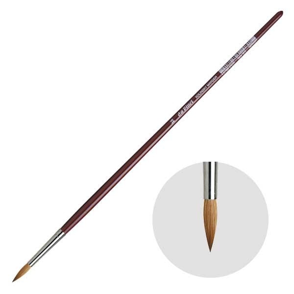ダヴィンチ画筆 1610-14号 ラウンド(丸) 油彩筆 レッドセーブル毛 RED SABLE (103170)