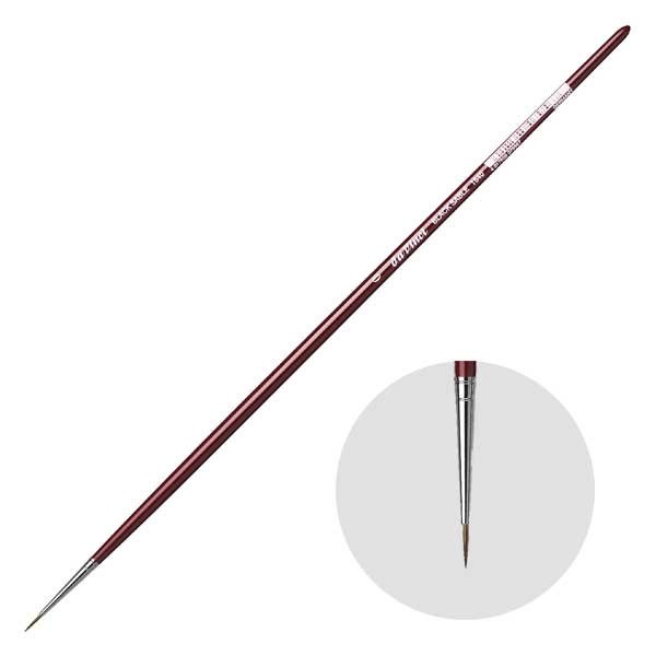 ダヴィンチ画筆 1640-0号 ラウンド(丸) 油彩筆 ブラックセーブル毛 BLACK SABLE (103233)