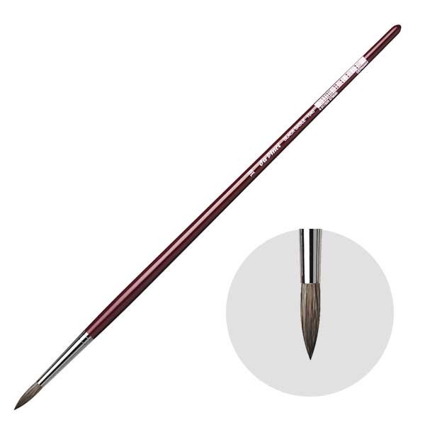 ダヴィンチ画筆 1640-16号 ラウンド(丸) 油彩筆 ブラックセーブル毛 BLACK SABLE (103242)