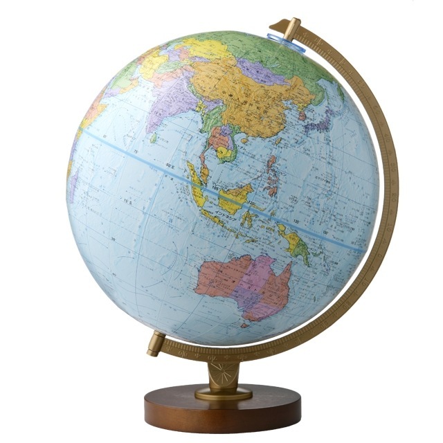 リプルーグル 地球儀 エンデバー型 No.30503 英語版 行政型