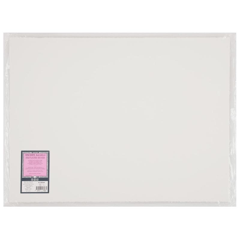10枚入 アルシュ水彩紙 ブライトホワイト シート 極細 300g 560×760mm (1795044)