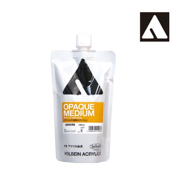 ホルベイン アクリリックメディウム 300ml AM496 オペーク メディウム (14496)