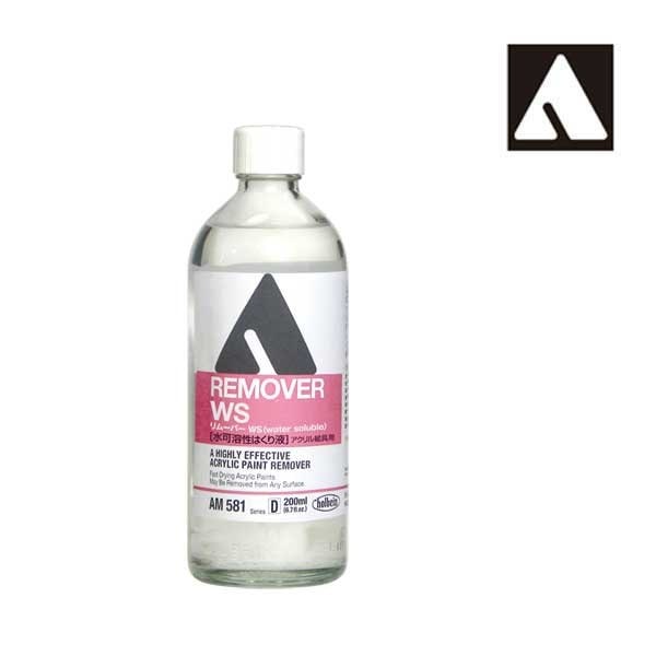 [3本セット] ホルベイン アクリリックメディウム 200ml AM581 リムーバーWS (14581)