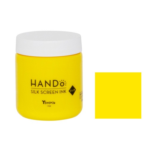 Tシャツくん シルクスクリーンインク リッチ 300g きいろ (101114355) ホリゾン HANDo