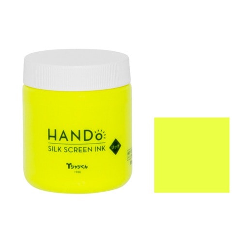 Tシャツくん シルクスクリーンインク リッチ 300g ねおんいえろー (101114359) ホリゾン HANDo