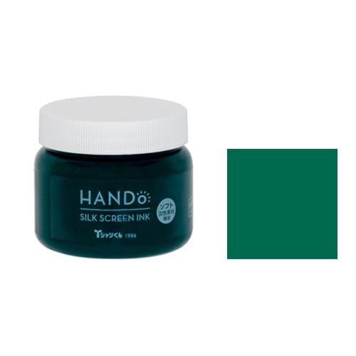 Tシャツくん シルクスクリーンインク ソフト 100g みどり (101115245) ホリゾン HANDo