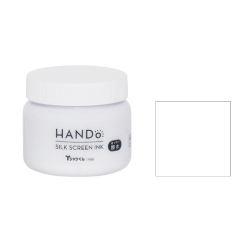 Tシャツくん シルクスクリーンインク 撥水 100g しろ (101116291) ホリゾン HANDo