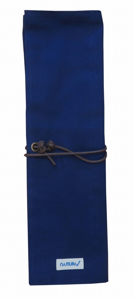 名村大成堂 オリジナルブラシケース ロング ネイビー 80095063 (ケース単品 付属品無し)