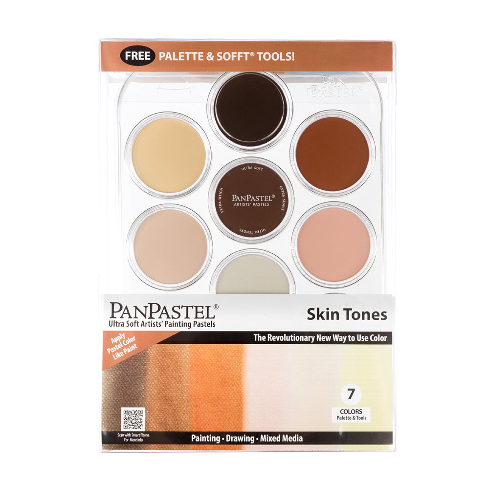 パンパステル 30081 スキントーン 7色セット (318441)