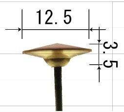 アルゴファイル 松風 シリコンポイント Ｍ2 品番：M2-10 粒度#360 (柔らかい)