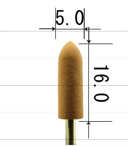 アルゴファイル 松風 シリコンポイント Ｍ2 品番：M2-13 粒度#360 (柔らかい)