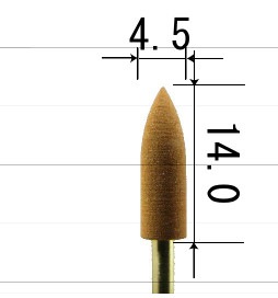 アルゴファイル 松風 シリコンポイント Ｍ2 品番：M2-13S 粒度#360 (柔らかい)