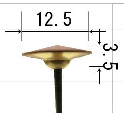 アルゴファイル 松風 シリコンポイント Ｍ3 品番：M3-10 粒度#2500 (柔らかい)