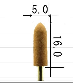 アルゴファイル 松風 シリコンポイント Ｍ3 品番：M3-13 粒度#2500 (柔らかい)