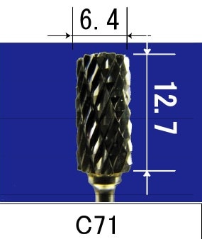 アルゴファイル マスターカット超硬カッター ダブルカット 品番：C71