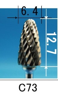 アルゴファイル マスターカット超硬カッター ダブルカット 品番：C73