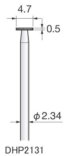 アルゴファイル カットダイヤ DHP2131 電着ダイヤモンドポイント