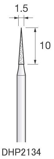 アルゴファイル カットダイヤ DHP2134 電着ダイヤモンドポイント